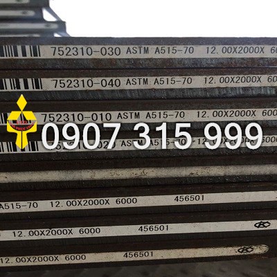 THÉP TẤM ASTM A515 LÀM LÒ HƠI CHỊU NHIỆT 6LY 8LY 10LY 12LY 14LY 16LY 18LY 20LY